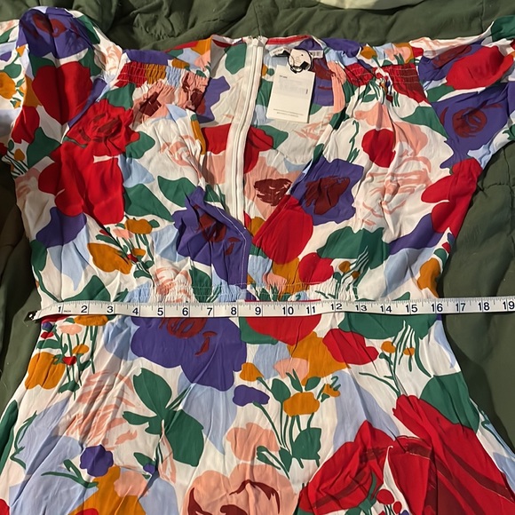 Faithfull Anita V-neck Midi Dress - Picture 8 of 9